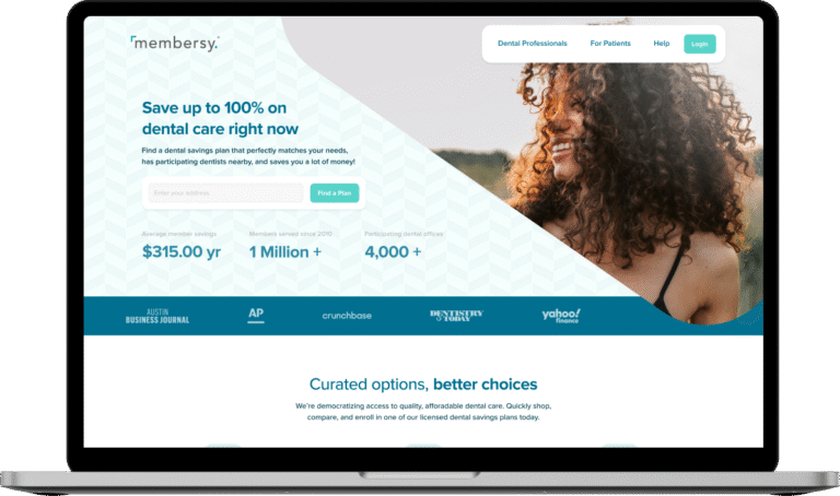 Dental Subscription Platform, Membersy, Launches Online Marketplace to Help Its DSO Partners Grow Their Member Base