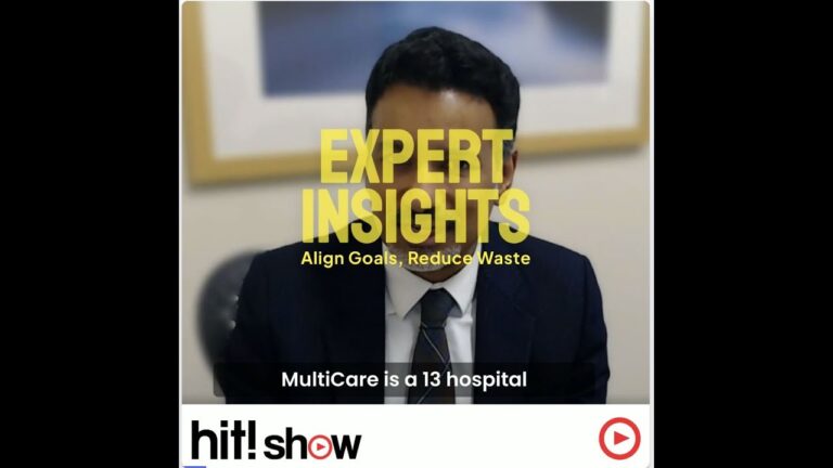 HITshow: Dr. Arun Mathews, CMO at MultiCare Health System, “Reduce Waste and Improve Care”